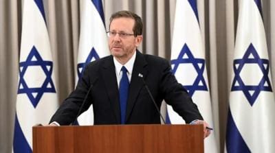 Photo Caption: Israeli President meets with European Jewish leaders amid rise in global antisemitism in wake of Hamas massacre. (Haim Zach/GPO)