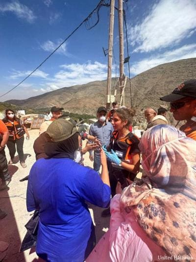 Photo Caption: For one of the volunteers in the group